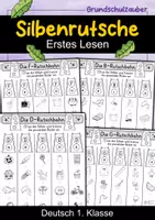 Vorschau - Arbeitsblätter - Silbenrutsche | Erstes Lesen | Einfache Silben lesen | Deutsch | 1. Klasse - Deckblatt