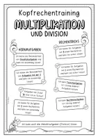 Vorschau - Arbeitsblätter - Einstieg Mathe Klasse 4 (Multiplikation und Division) - Seite 1