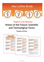 Vorschau - Arbeitsblätter - Visions of the Future: Scientific and Technological Terms (Tandem Sheet) - Deckblatt