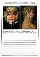 Vorschau - Mal- und Bastelvorlagen - 4x Kunststunden im Herbst für die Mittelstufe - Kunst Materialpaket - Seite 2