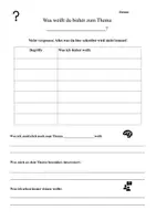 Vorschau - Merkblätter - Rahmen für Themen im MINT-Unterricht (Schülervorstellungen abfragen) - Deckblatt