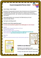 Vorschau - Arbeitsblätter - Krimigeschichte Grammatik Genitiv - Seite 1