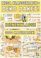 Vorschau - Poster - 🐝BIENENKLASSE🐝: MEGA Klassenraum Deko Bundle! - Deckblatt