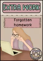 Vorschau - Arbeitsblätter - EXTRA WORK - Forgotten homework - Deckblatt