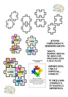 Vista previa - Manualidades / Dibujos para colorear - CARTELES DE BIENVENIDA Y PANEL COLABORATIVO - página 1
