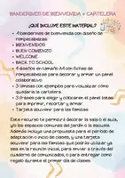 Vista previa - Manualidades / Dibujos para colorear - CARTELES DE BIENVENIDA Y PANEL COLABORATIVO - página 2