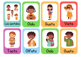Vista previa - Juegos / Gamificación - LOS SENTIDOS - Material para 3 a 6 años - página 3