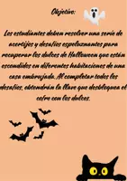 Vista previa - Unidades / Secuencias / Situaciones de Aprendizaje - ESCAPE ROOM HALLOWEEN: Rescatar los dulces perdidos - página 2