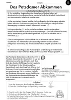 Vorschau - Arbeitsblätter - Gruppenpuzzle zum Potsdamer Abkommen - Seite 1