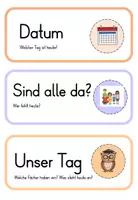 Vorschau - Anderer Materialtyp - Moderationskarten für den Morgenkreis XL - Seite 3