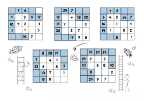 Vorschau - Arbeitsblätter - Kakuro - Matherätsel - Seite 2
