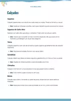 Vista previa - Unidades / Secuencias / Situaciones de Aprendizaje - Vocabulário Loja de Roupas (parte 2) - página 1