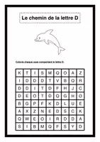 Aperçu - Feuilles d'exercices - Les chemins de l'alphabet - Page 3