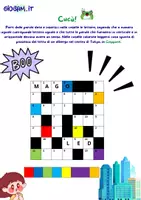 anteprima - Giochi - Cruciverba per bambini - Pagina di copertina