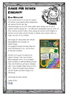 Vorschau - Mal- und Bastelvorlagen - Ausmalbilder-Freebie: Freude schenken - Seite 1