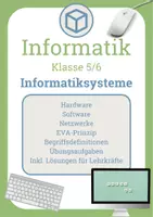 Vorschau - Arbeitsblätter - Informatiksysteme und EVA Prinzip - Deckblatt