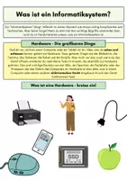Vorschau - Arbeitsblätter - Informatiksysteme und EVA Prinzip - Seite 1