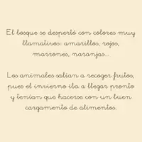Vista previa - Tarjetas / Manipulativos - CUENTO ILUSTRADO - EL OTOÑO - página 3