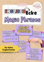 Vorschau - Poster - Englischecke: Magic Phrases | Magic Words | Classroom Phrases - Deckblatt