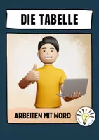 Vorschau - Stundenentwürfe - Tabellen erstellen in Word - Deckblatt