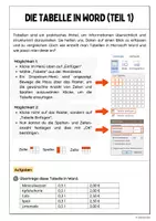 Vorschau - Stundenentwürfe - Tabellen erstellen in Word - Seite 2