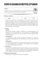 Vorschau - Arbeitsblätter - Verfassungsviertelstunde Deutsch Klasse 11: Dunkle Kapitel der Literatur #demokratiestärken - Seite 1