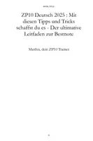 Vorschau - Klassenarbeiten - ZP10 2026 Komplettpaket – Deutsch, Englisch, Mathe | Übungen, Lösungen & Schreibtraining - Seite 3