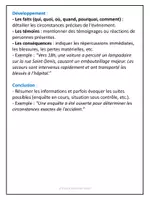 Aperçu - Feuilles d'exercices - Le fait divers - Structure et exercices corrigés - Page 2