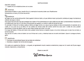 Vista previa - Juegos / Gamificación - LAS TABLAS DE LOS SUPERHÉROES - TABLAS DE MULTIPLICAR - página 2