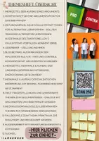 Vorschau - Unterrichtsreihen - Argumentation Unterrichtsmaterial Deutsch Klasse 7–9 Arbeitsblätter Stellungnahme schreiben Übungen Klassenarbeit mit Lösungen - Seite 1