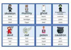 Vorschau - Spiele - Don't Say It! Vokabel-Spiel Halloween - Seite 2