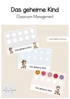 Vorschau - Poster - Das geheime Kind (Classroom Management - Belohnungssystem) - Deckblatt