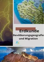 Vorschau - Arbeitsblätter - Bevölkerungsgeographie und Migration Text Aufgaben Lösung - Deckblatt