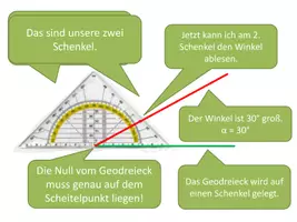 Vorschau - Präsentationen/Tafelbilder - Präsentation Winkel messen - Seite 3