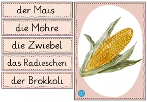Vorschau - Arbeitsblätter - Materialpaket zur Erweiterung des Wortschatzes - Seite 1