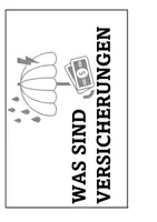 Vorschau - Unterrichtsreihen - Was sind Versicherungen (fertig) - Deckblatt