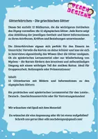 Vorschau - Merkblätter - Götterkärtchen – Die griechischen Götter - Seite 1