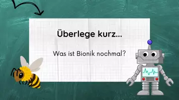 Vorschau - Unterrichtsreihen - PPT & Stundenentwurf: Bionik Posten inkl Lösungen - Teil 2-4 - NaWi - Seite 1