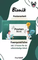 Vorschau - Unterrichtsreihen - PPT & Stundenentwurf: Bionik Posten inkl Lösungen - Teil 2-4 - NaWi - Deckblatt