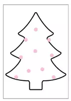 Vorschau - Stationenlernen - Klettmappe/Arbeitsmappe "Weihnachtsbaum schmücken" (Farben, Weihnachten) TEACCH - Seite 1