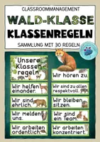 Vorschau - Poster - KLASSENREGELN | Classroom Management - Deckblatt