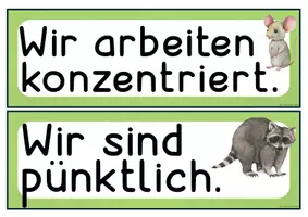Vorschau - Poster - KLASSENREGELN | Classroom Management - Seite 3
