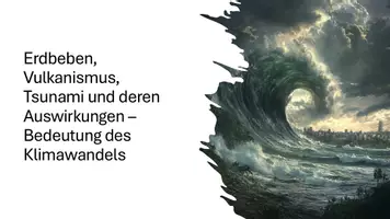 Vorschau - Präsentationen/Tafelbilder - Naturkräfte der Erde - System Erde in Geographie - Deckblatt