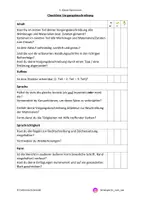 Vorschau - Merkblätter - Vorgangsbeschreibung Checkliste - Seite 1