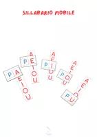 anteprima - Flashcard - Sillabario mobile - Pagina di copertina