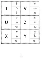 anteprima - Flashcard - Cerca la lettera da stampato-corsivo - Pagina 3