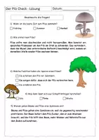 Vorschau - Arbeitsblätter - Quiz zum Pilz-Check (mit Lösung) - Seite 2