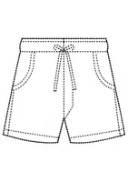 Vorschau - Arbeitsblätter - Prickelbilder / Fensterbilder Thema Kleidung/Klamotten - Grundschule - Bastelvorlagen - Seite 2