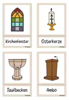 Vorschau - Bildkarten - Wort-Bild-Karten / Kirchenraum - Seite 3