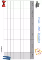 Vorschau - Spiele - Stadt, Land, Fluss Kleidung/Klamotten - DaZ/DaF, Deutsch (Klassenspiel) - Seite 1